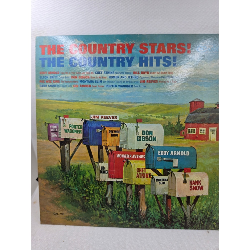 The Country Stars The Country Hits‎ Vinyl LP RCA Camden CAL-793 Mono Eddy Arnold